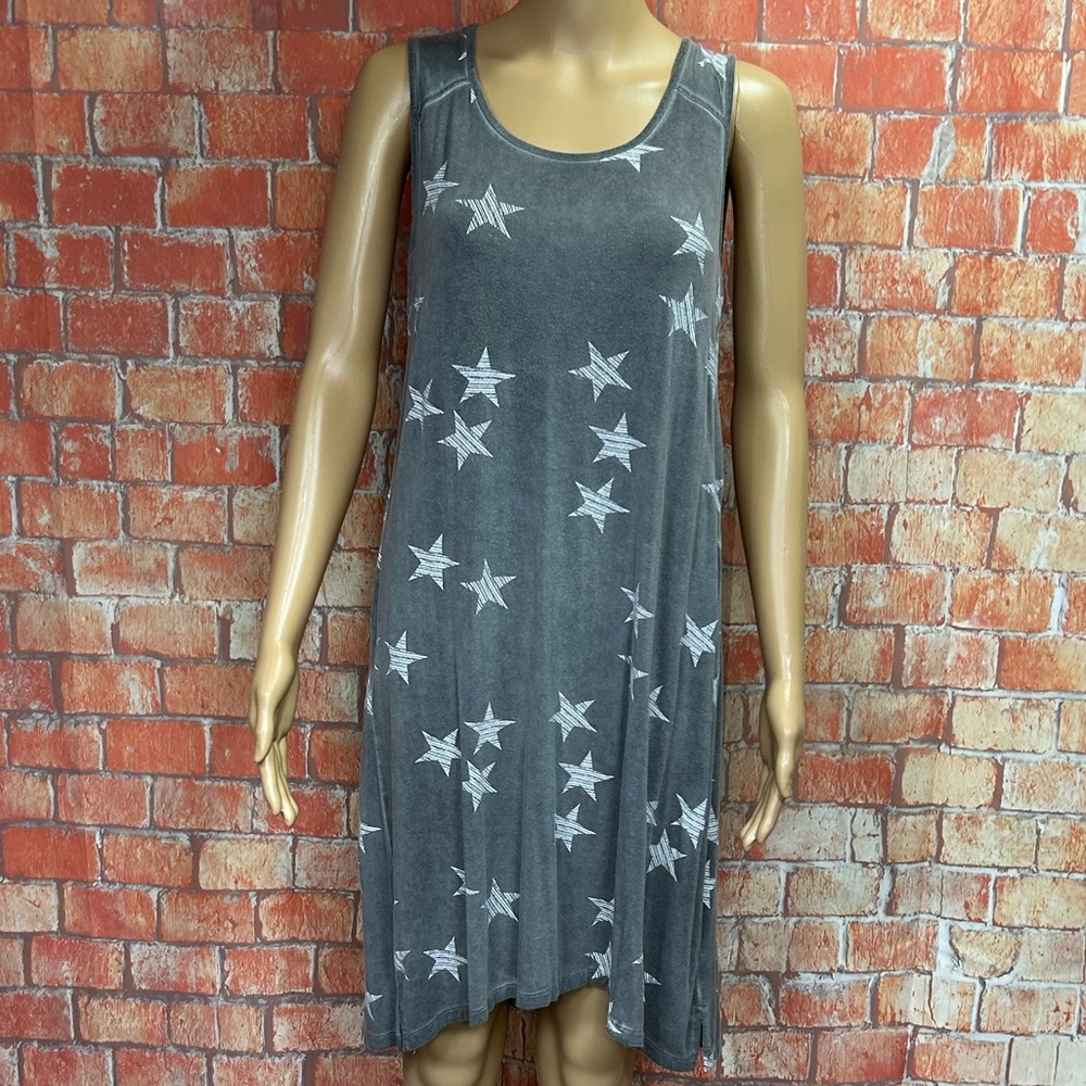 Cable & Gauge Star Print‎ Tee Shirt Dress